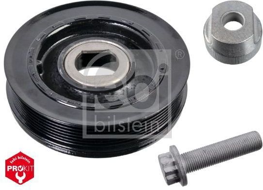 FEBI BILSTEIN Krukaspoelie OPEL,RENAULT,FIAT 175310 1230300Q3E,1230300Q3ES1,95517851 Riemschijf Krukas,Riemschijf, krukas 95517851S1,6000616595
