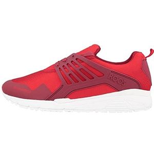 KangaROOS Unisex volwassenen Sneaker Low Red Runaway ROOS 006, Rood Flame Red Red 606, 40 EU