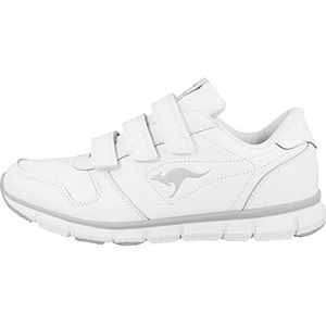 KangaROOS K-bluerun 700 V B uniseks sneakers, Wit Lichtgrijs 7644a 002