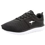 KangaROOS - Bumpy - Sneakers - Jet Black - Synthetisch/Canvas/Rubber