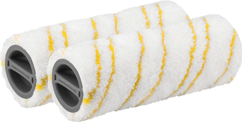 Kärcher Set van 2 microvezelrollen GEEL voor Floor Cleaner FC 3 en FC 5