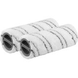 Kärcher set van 2 microvezelrollen GRIJS voor Floor Cleaner FC 3 en FC 5