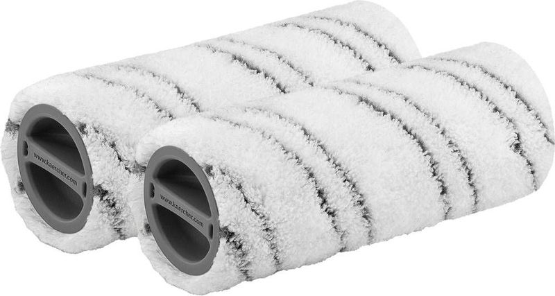 Kärcher set van 2 microvezelrollen GRIJS voor Floor Cleaner FC 3 en FC 5