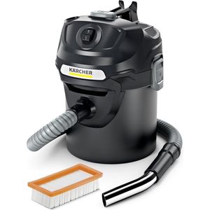 Kärcher AD 2 As- en Droogzuiger - 600 W - 14 liter - Vlamvertragend - ReBoost Filterreiniging