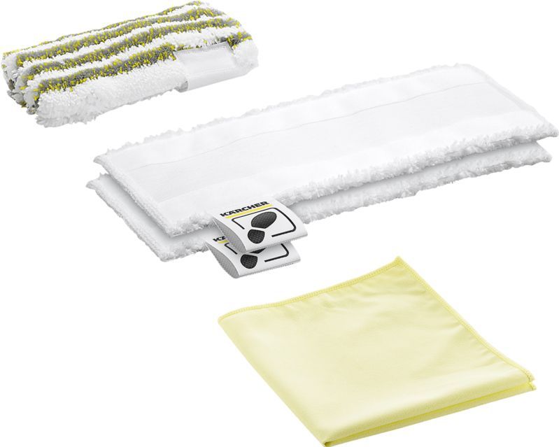 Kärcher Home & Garden 2.863-266.0 2.863-266.0 Microvezeldoekset bad 1 set(s) Wit, Geel