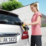 Kärcher Window Vac WV 2 Black Edition, accuduur: 35 min, LED-indicatie laadstatus, 2 zuigmondstukken, spuitfles met microvezelhoes, 20 ml ruitenreinigerconcentraat