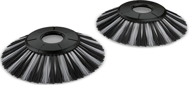 Karcher - Zijbezem voor Vochtig Vuil - Zwart - Geschikt voor S 4 en S 4 Twin