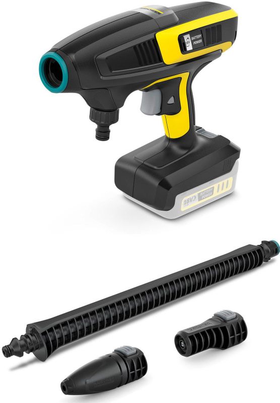 KÄRCHER Akku-Druckreiniger Handheld Cleaner KHB 6 Battery, Fördermenge max: 200 l/h, Quick Connect, 18V Akku
