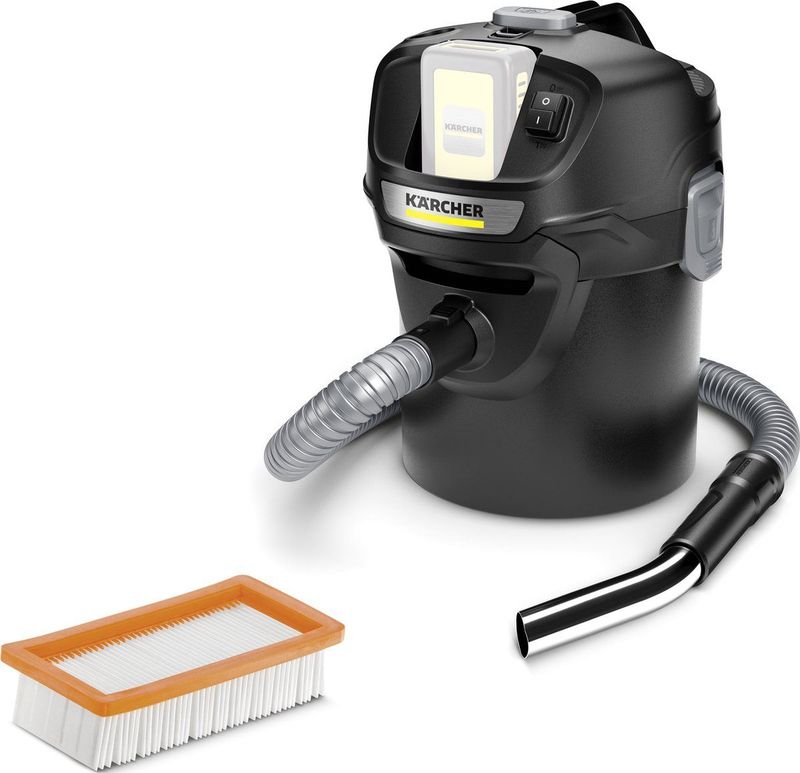 Kärcher AD 2, Trocken, Schwarz, Tasten, 14 l, 1,2 m, Akku