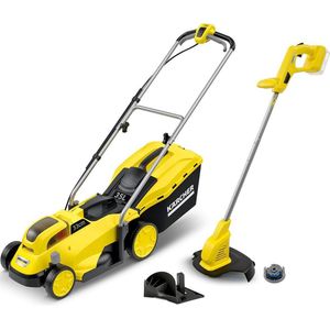 Kärcher Accu Grasmaaier LMO 18-33 met trimmer LTR 18-25 - 18 Volt - tot 250m2 - Exclusief accu & lader