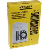Karcher - Vliesfilterzak WD 2/3 - 4 Stuks - Scheurvast Materiaal