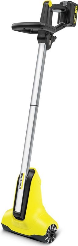 KARCHER PCL 3-18 Terrasreiniger - Geel - Batterijgevoed - Inclusief Accu en Lader