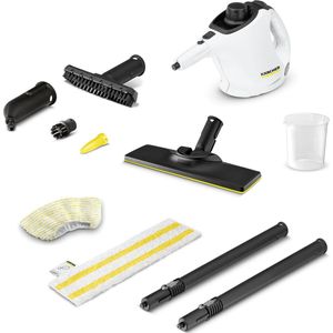 Kärcher SC 1 EasyFix Stoomreiniger - 3 bar - 1.200 W - Oppervlakteprestatie 20 m² - Reservoir 200 ml - Vloerreinigingsset EasyFix