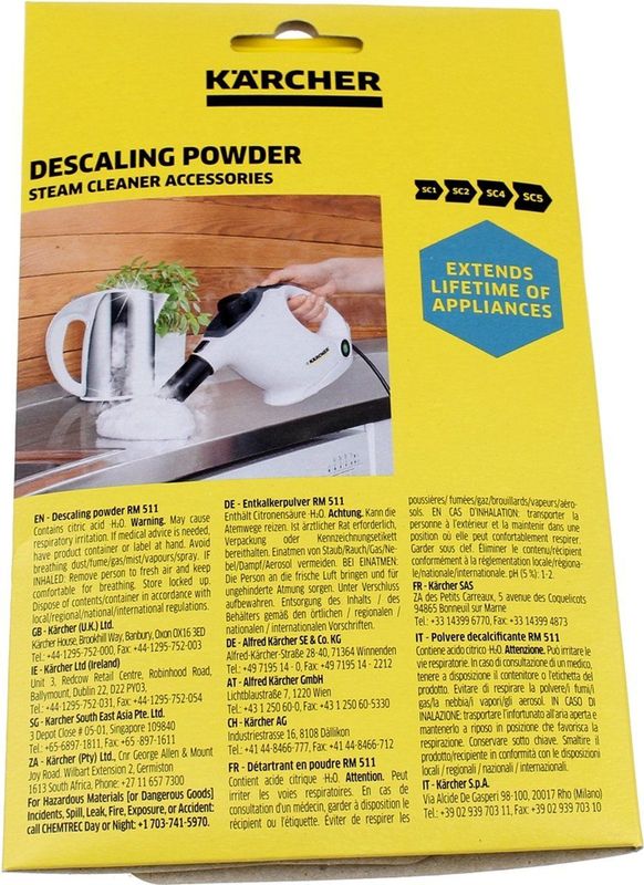 Kärcher - Ontkalkingspoeder - 6x17g
