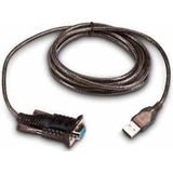 Intermec - Seriële Adapter - Bedraad - Kleur: Zwart - Inclusief USB-Kabel 1,8m