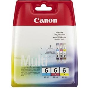 Inktpatroon Canon BCI-6 C/M/Y multipack (origineel)