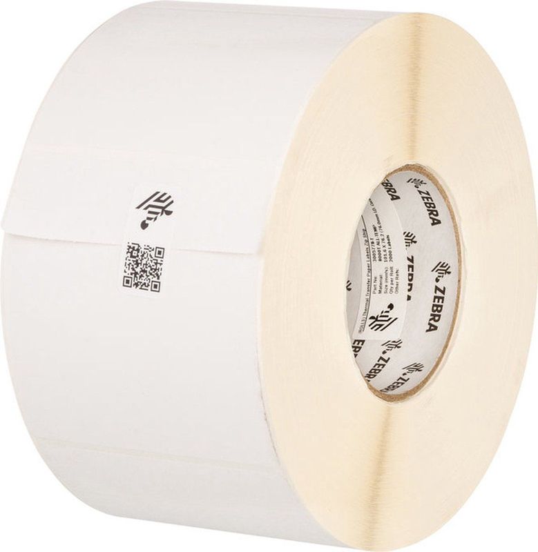 Zebra - 8000T All-Temp Labels - 102 x 152 mm - 4 Rollen - Papieren Etiketten