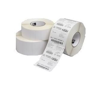 Zebra - Z Trans 5P - Etikettenrol - Wit - Permanent Zelfklevend Acrylpapier - 50,8 x 50,8 mm - 2740 Stuks