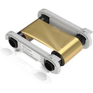 Evolis - High Trust Monochrome Ribbon - Goud Metallic - Ribbons voor Evolis Zenius