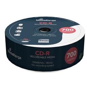 MediaRange - MR201 - CD-R - 700MB - 25 Stuks - Blank