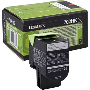 Toner Lexmark 702HK R Black