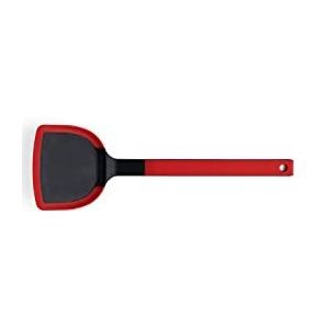 Cook !t, wok!t spatel met dunne lip van flexibele siliconen, 11 cm breed, 32,5 cm lang