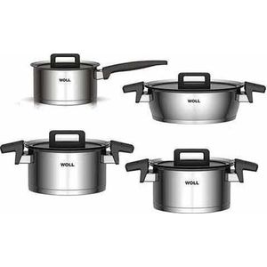 Fissler Set di Pentole Adamant con Coperchi in Vetro