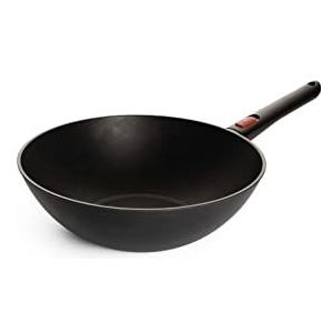 Wok, 30 cm, Gerecycled Aluminium - Wolls-sEcoLite Induction