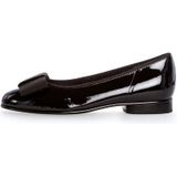Gabor - Ballerina's - Zwart - Flats - Blokhak - Rond