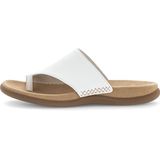 Gabor - Slippers - Wit - Leer - Best Fitting Technologie