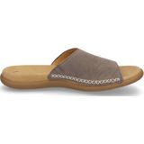 Sandalen - Taupe - Zomerse Sleehak - Open Neus - Zonder Sluiting