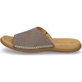 Sandalen - Taupe - Zomerse Sleehak - Open Neus - Zonder Sluiting
