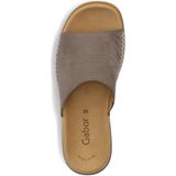 Sandalen - Taupe - Zomerse Sleehak - Open Neus - Zonder Sluiting