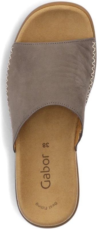 Sandalen - Taupe - Zomerse Sleehak - Open Neus - Zonder Sluiting