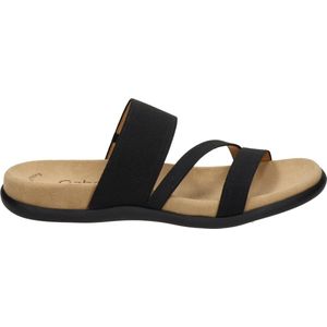 Gabor Dames Slippers - Zwart - Maat 38