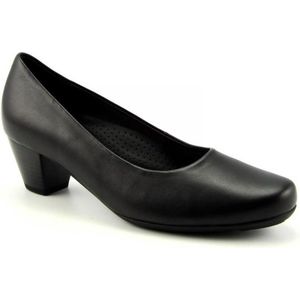 Gabor - Comfort - Pumps - Zwart - Leer - Lage Hak 5 cm