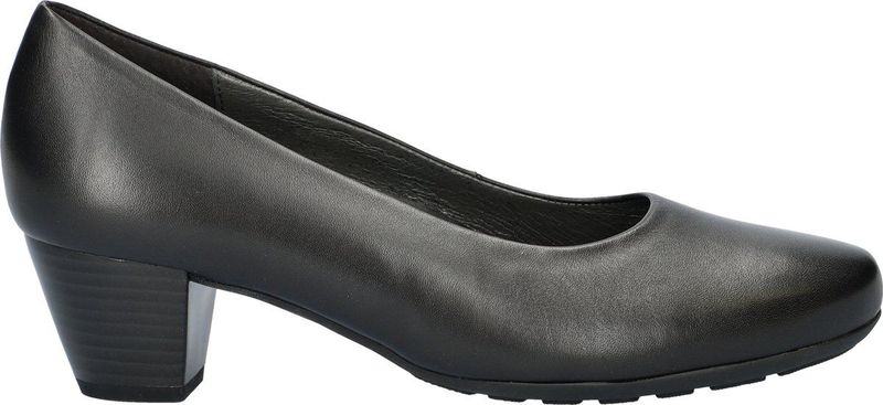 Gabor - Comfort - Pumps - Zwart - Leer - Lage Hak 5 cm