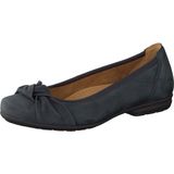 Ballerina - Effen - Leer/Suède - Gevoerd - Slip-on - Platte Hak