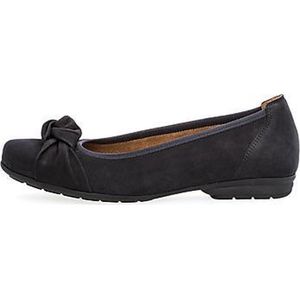 Ballerina - Effen - Leer/Suède - Gevoerd - Slip-on - Platte Hak