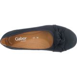 Gabor Shoes 2.643 dames gesloten ballerina's, Blauw Ocean 46, 41 EU