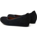 Gabor - Comfort Sleehak Pumps - Zwart - Suède - Rubber Zool