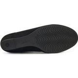 Gabor - Comfort Sleehak Pumps - Zwart - Suède - Rubber Zool