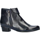 Regarde le Ciel - Stefany - Enkellaarsjes - Zwart - Leer