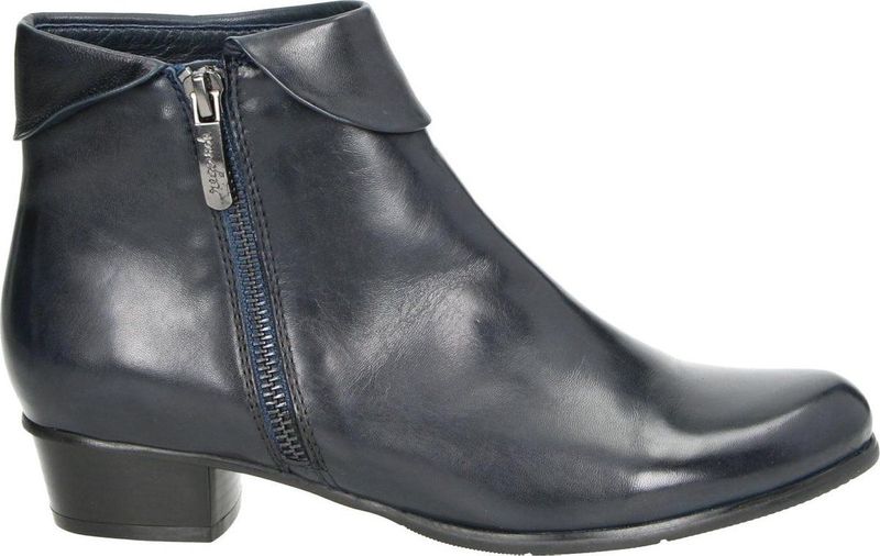 Regarde le Ciel - Stefany - Enkellaarsjes - Zwart - Leer