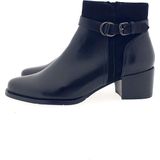 Regarde le Ciel - Jolene 23 - Enkellaarsjes - Zwart - Leer