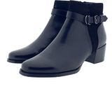 Regarde le Ciel - Jolene 23 - Enkellaarsjes - Zwart - Leer