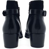 Regarde le Ciel - Jolene 23 - Enkellaarsjes - Zwart - Leer