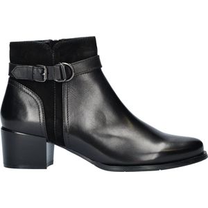 Regarde le Ciel - Jolene 23 - Enkellaarsjes - Zwart - Leer