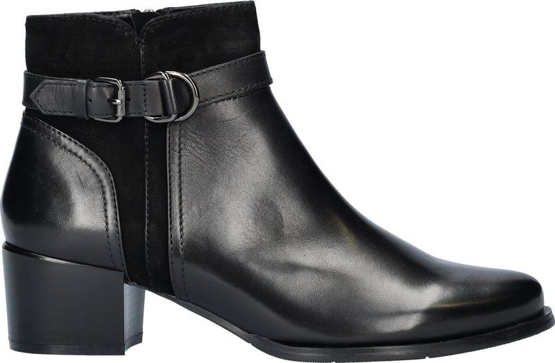 Regarde le Ciel - Jolene 23 - Enkellaarsjes - Zwart - Leer