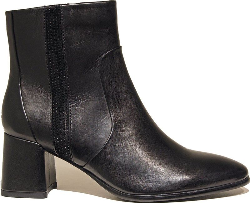 Regarde le Ciel - Millie 04 - Enkellaarzen - Black - Leer